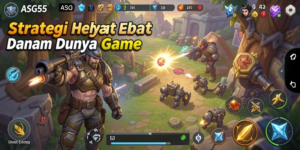 Gameplay seru dan strategi mendalam di ASG55.