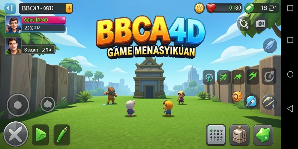 Tampilan gameplay BBCA4D yang menawan dan interaktif.