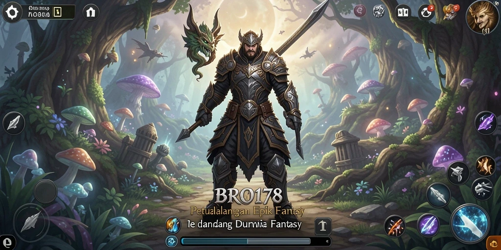 Tangkapan layar gameplay BRO178 yang menunjukkan aksi pertarungan seru.