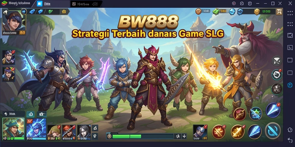 Tampilan gameplay yang seru dan mendebarkan di BW888.