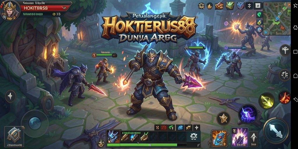 Tampilan gameplay HOKITERUS88 yang mengesankan dan mendebarkan.