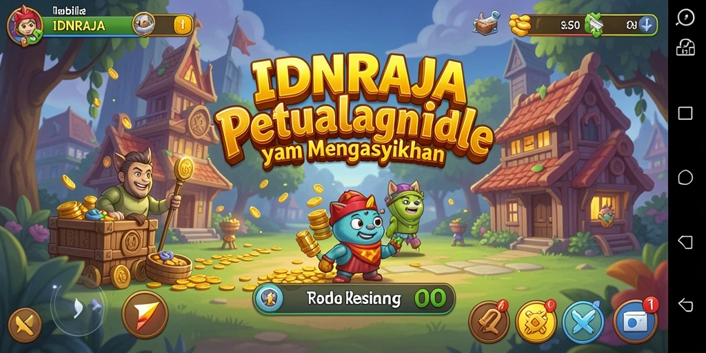 Tampilan menarik dari gameplay IDNRAJA yang mengasyikkan.