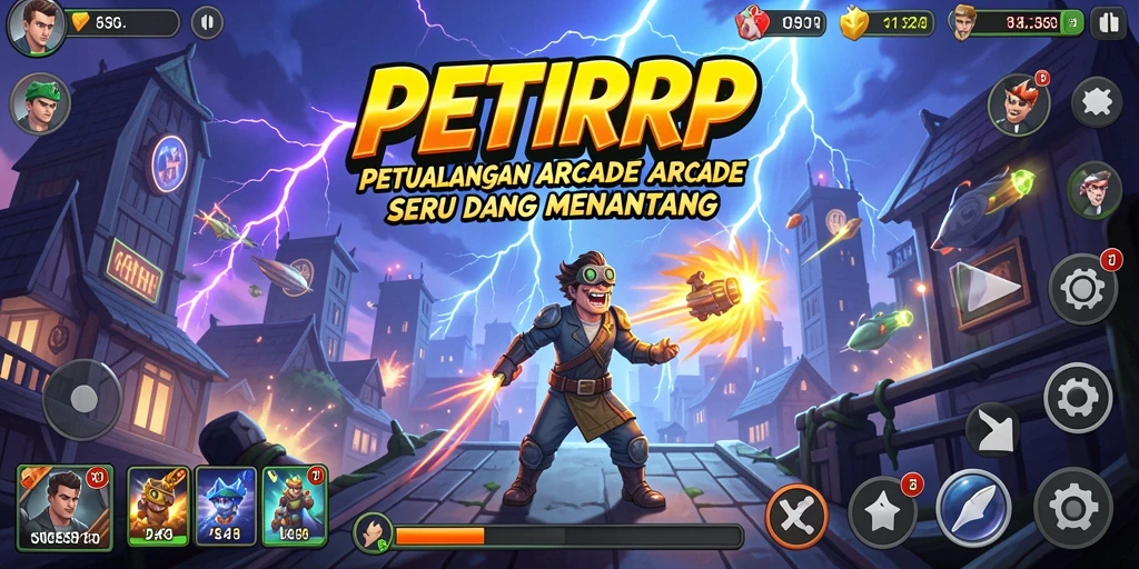 Screenshot gameplay <strong>PETIRRP</strong> menampilkan aksi seru dan tantangan menarik.