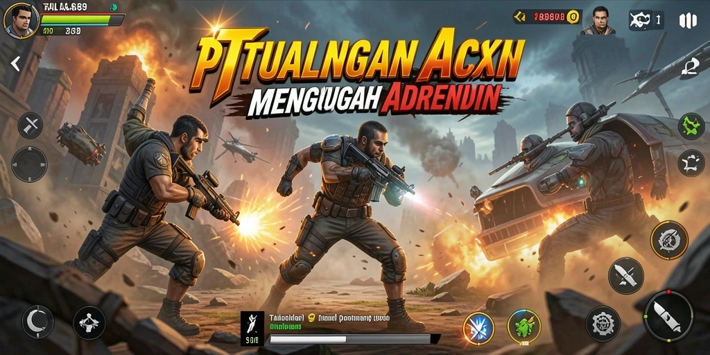 Tampilan gameplay menegangkan di TALAS89 dengan aksi yang cepat.