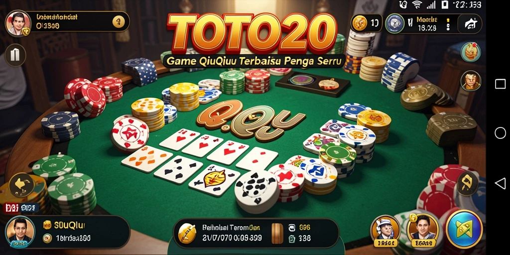 Tampilan menarik dari gameplay QiuQiu TOTO20.